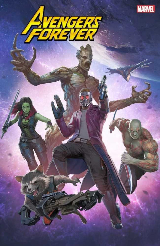 Avengers Forever #4 Skan Infinity Saga Phase 2 Variant