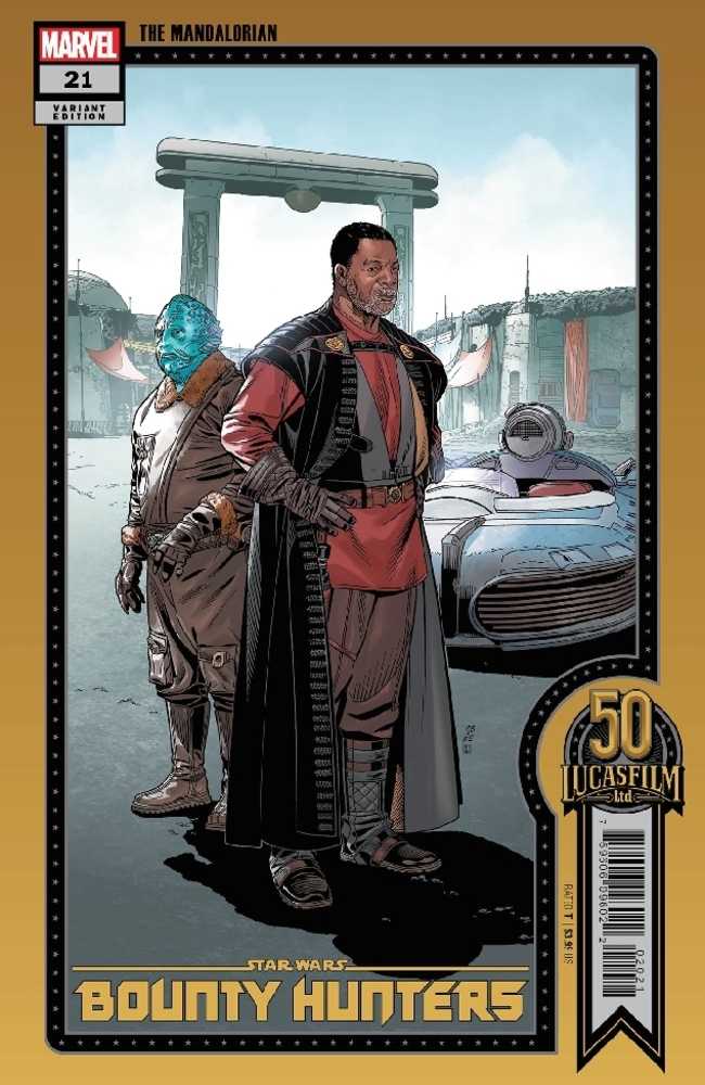 Star Wars Bounty Hunters #21 Sprouse Lucasfilm 50th Variant