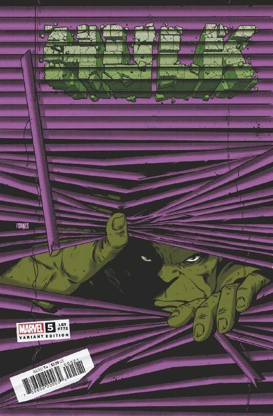 Hulk #5 Fornes Window Shades Variant