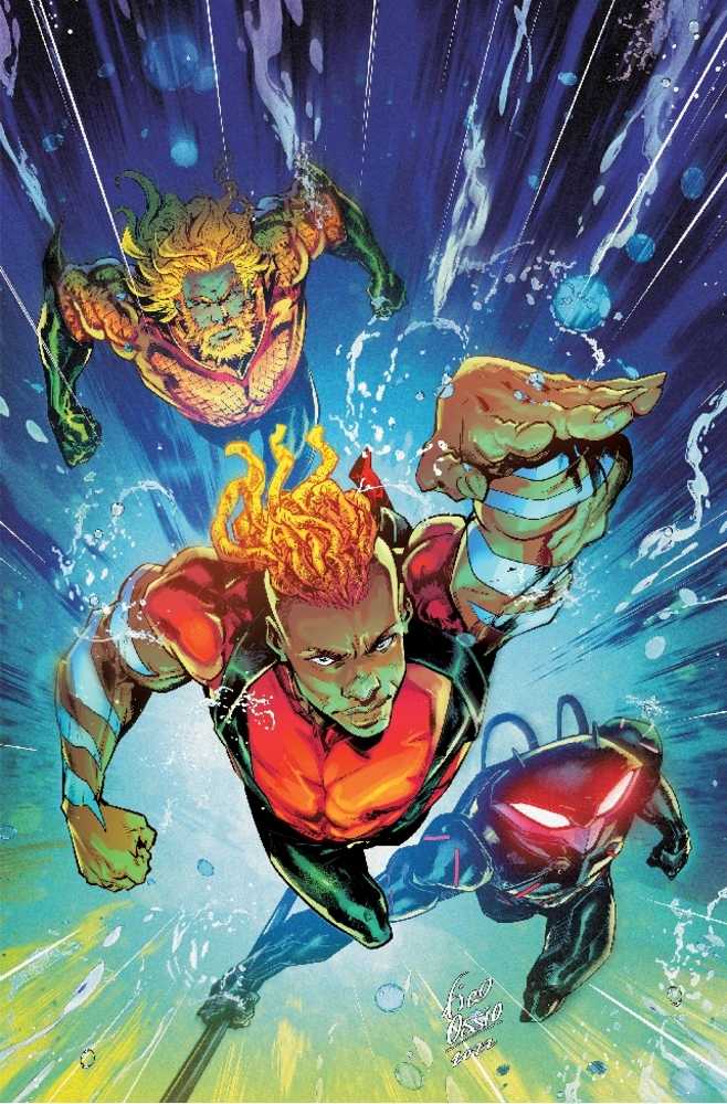 Aquamen #6 Cover B Fico Ossio Card Stock Variant (Dark Crisis)