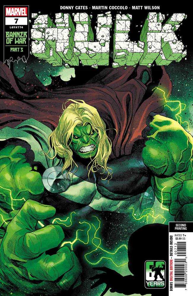 Hulk #7 2nd Print Coccolo Variant