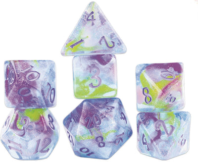 Watercolors Role Playing Game Dice Set