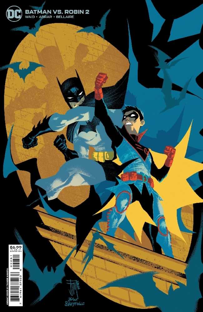 Batman vs Robin #2 (Of 5) Cover C Francis Manapul Card Stock Variant