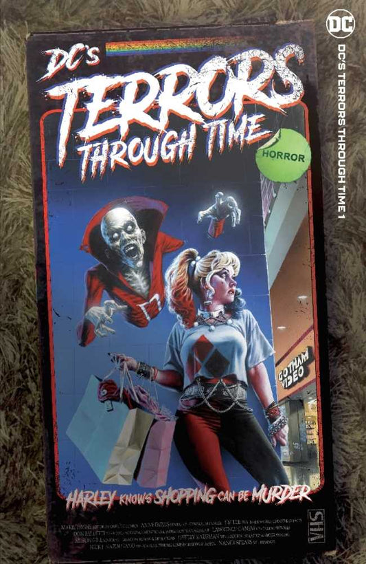 DC's Terrors Through Time #1 (One Shot) Cover B Steve Beach Vhs Variant