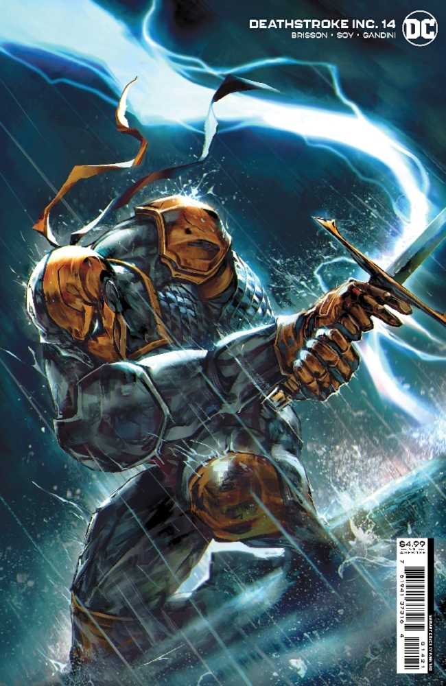 Deathstroke Inc #14 Cover B Ivan Tao Card Stock Variant