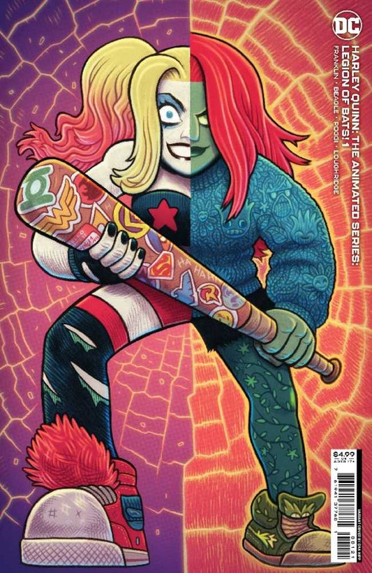 Harley Quinn The Animated Series Legion Of Bats #1 (Of 6) Cover B Dan Hipp Card Stock Variant (Mature)