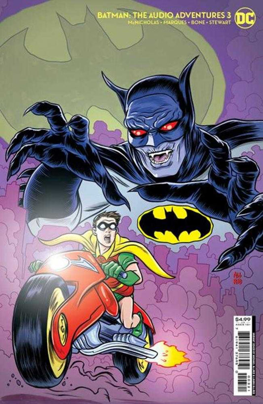 Batman The Audio Adventures #3 (Of 7) Cover B Michael Allred Card Stock Variant