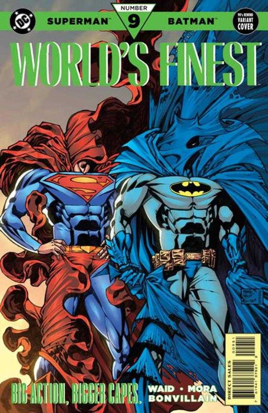 Batman Superman Worlds Finest #9 Cover C Mario Fox Foccillo 90s Cover Month Card Stock Variant