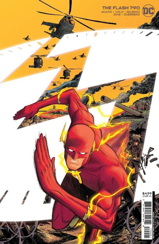 Flash #790 Cover B Daniel Bayliss Card Stock Variant