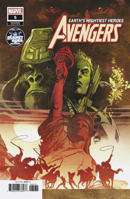 Avengers #65 Larraz Planet Of The Apes Variant