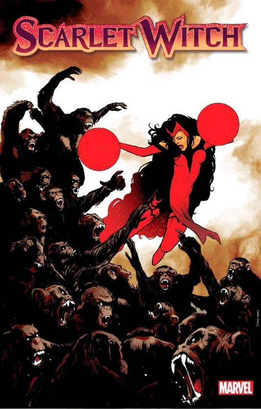 Scarlet Witch #2 Garbett Planet Of The Apes Variant