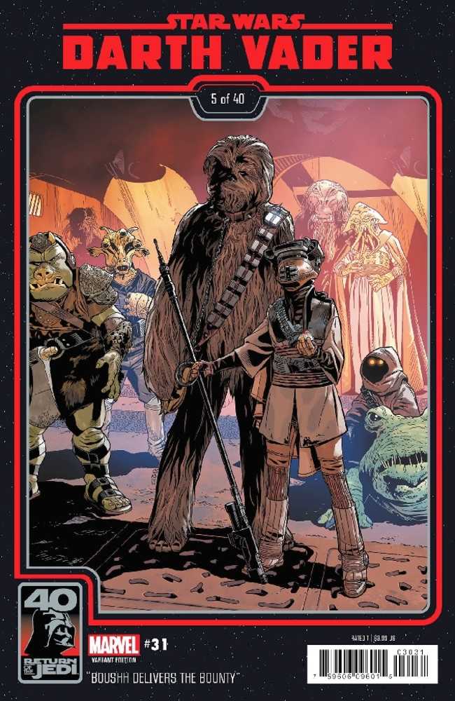 Star Wars Darth Vader #31 Return Jedi 40th Anniversary Variant