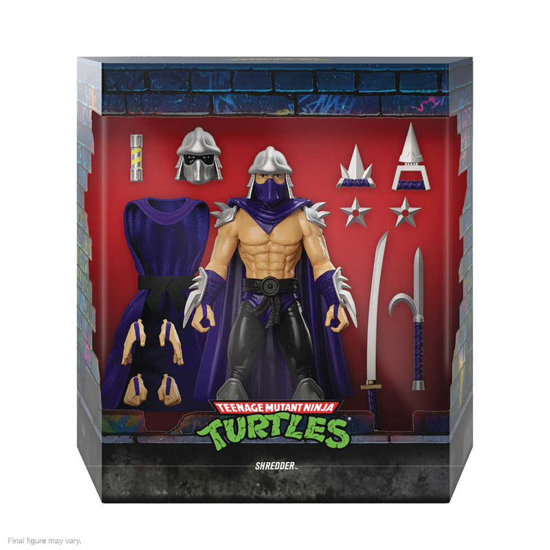 Teenage Mutant Ninja Turtles Ultimates W8 Shredder Action Figure