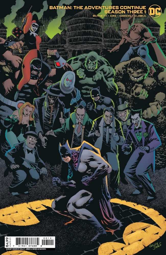 Batman The Adventures Continue Season 3 #1 (Of 7) Cover B Kelley Jones Card Stock Variant