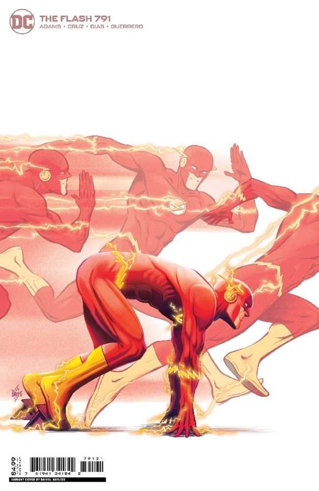 Flash #791 Cover B Daniel Bayliss Card Stock Variant (One-Minute War)