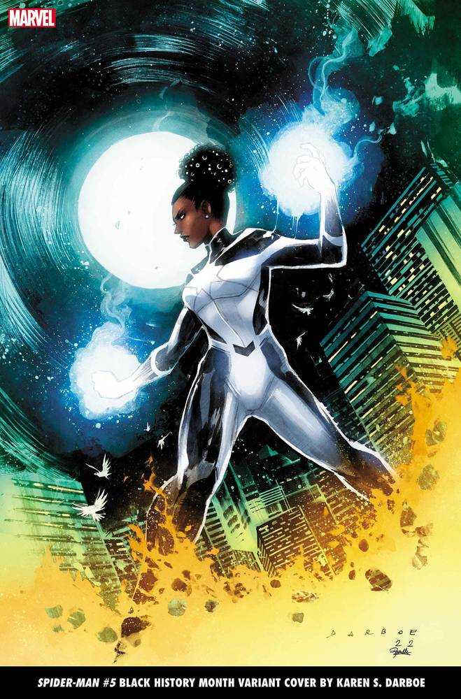 Spider-Man #5 Darboe Photon Black History Month Variant