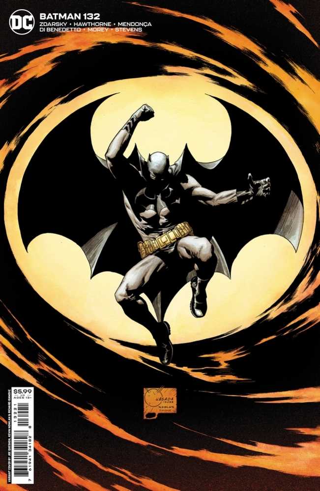 Batman #132 Cover B Joe Quesada Card Stock Variant