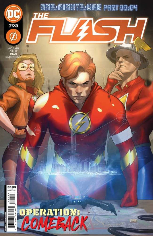 Flash #793 Cover A Taurin Clarke (One-Minute War)