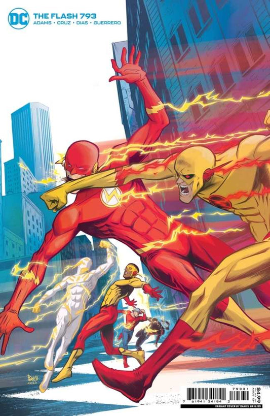 Flash #793 Cover C Daniel Bayliss Card Stock Variant (One-Minute War)