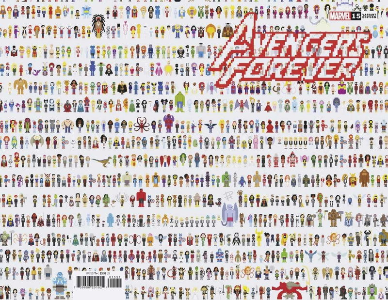 Avengers Forever 15 Hainsworth Connecting Wraparound Variant