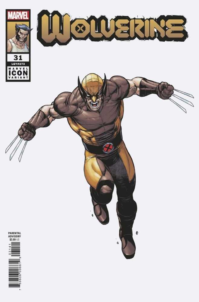 Wolverine 31 Caselli Marvel Icon Variant