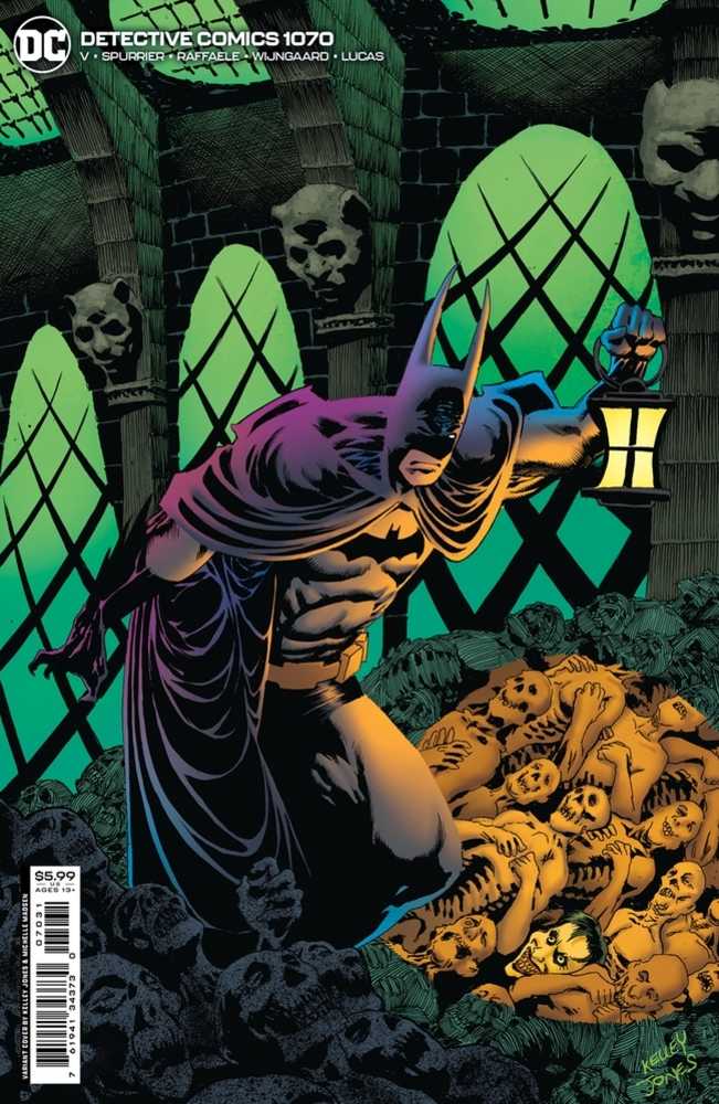 Detective Comics #1070 Cover C Kelley Jones Card Stock Variant