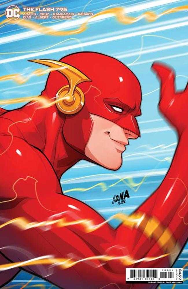 Flash #795 Cover B David Nakayama Card Stock Variant (One-Minute War)