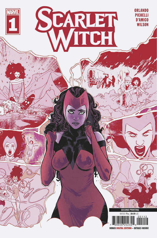 Scarlet Witch #1 2nd Print Pichelli Variant