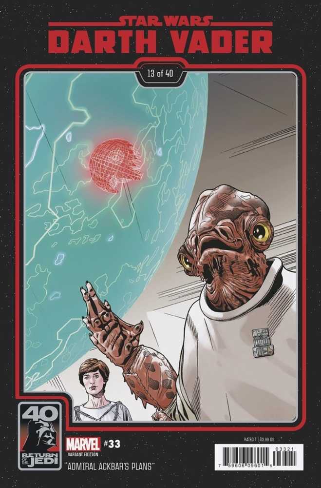 Star Wars Darth Vader #33 Return Jedi 40th Anniversary Variant