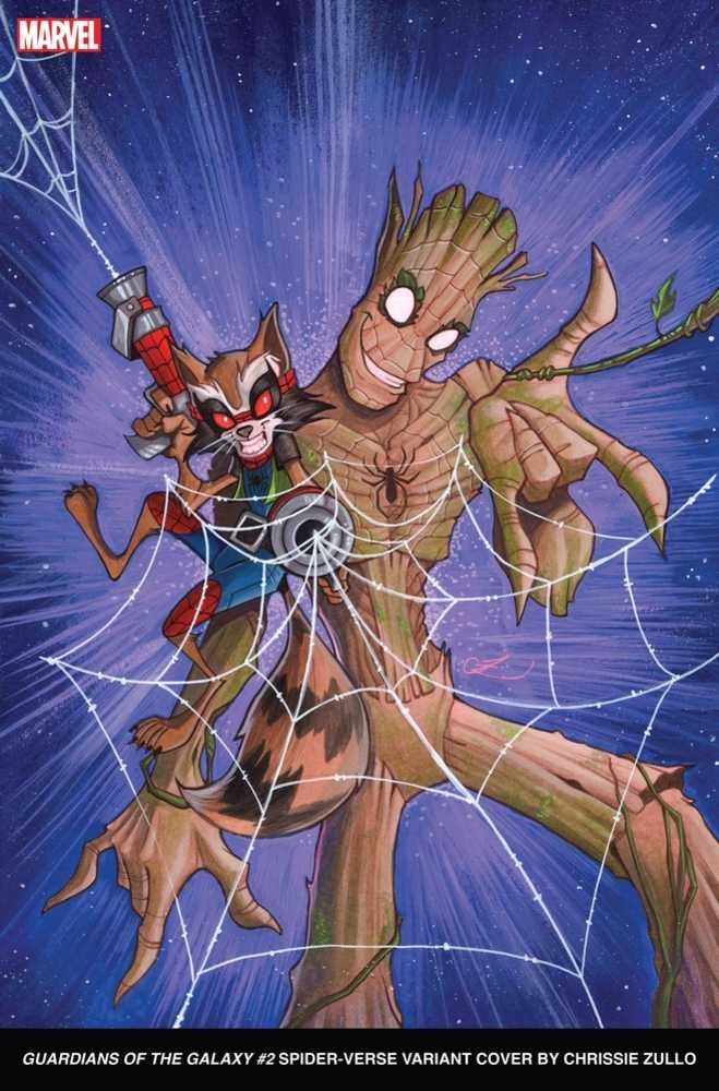 Guardians Of The Galaxy 2 Chrissie Zullo Spider-Verse Variant