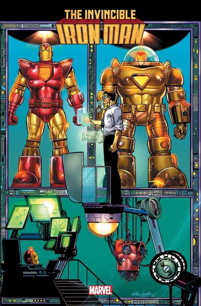 Invincible Iron Man 6 Bob Layton Connecting Variant