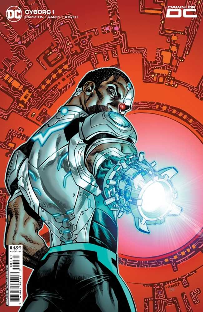 Cyborg #1 (Of 6) Cover B Tom Raney Card Stock Variant