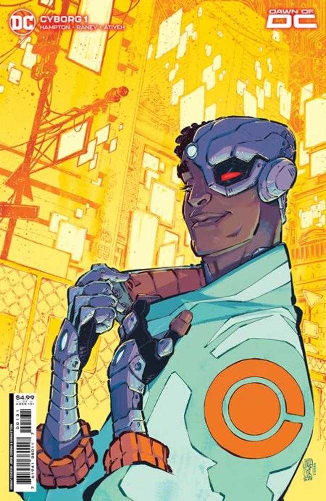 Cyborg #1 (Of 6) Cover C Jorge Corona Card Stock Variant