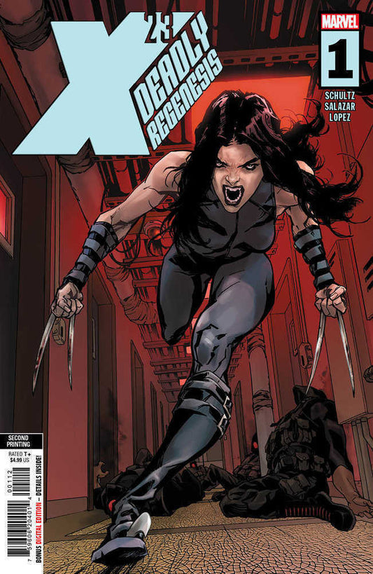 X-23 Deadly Regenesis #1 (Of 5) 2nd Print Andrasofszky Variant