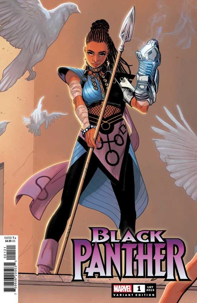 Black Panther 1 Elena Casagrande Women Of Marvel Variant