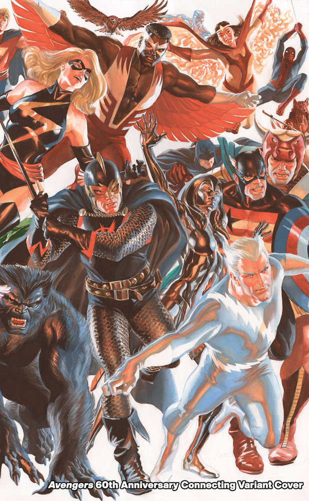 Avengers 5 Alex Ross Connecting Avengers Variant Part D