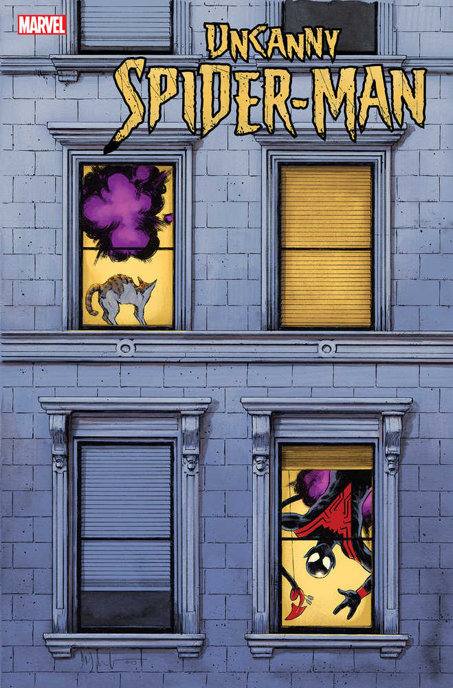 Uncanny Spider-Man 1 Dave Wachter Windowshades Variant [Fall]