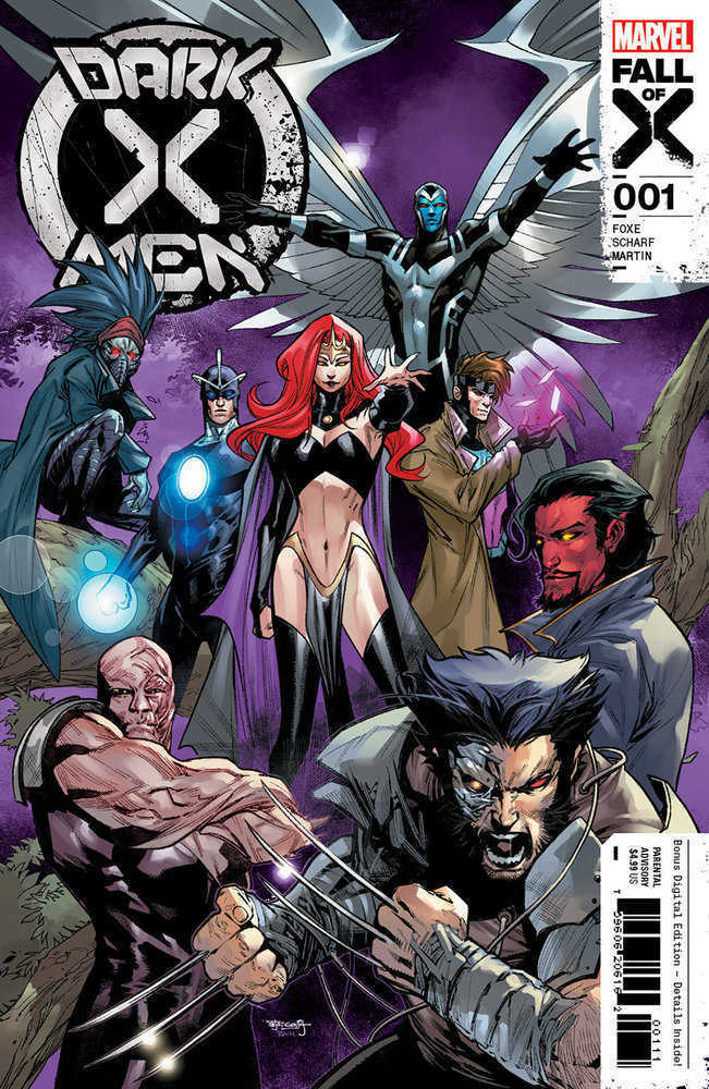 Dark X-Men 1 Stephen Segovia 2nd Print Variant [Fall]