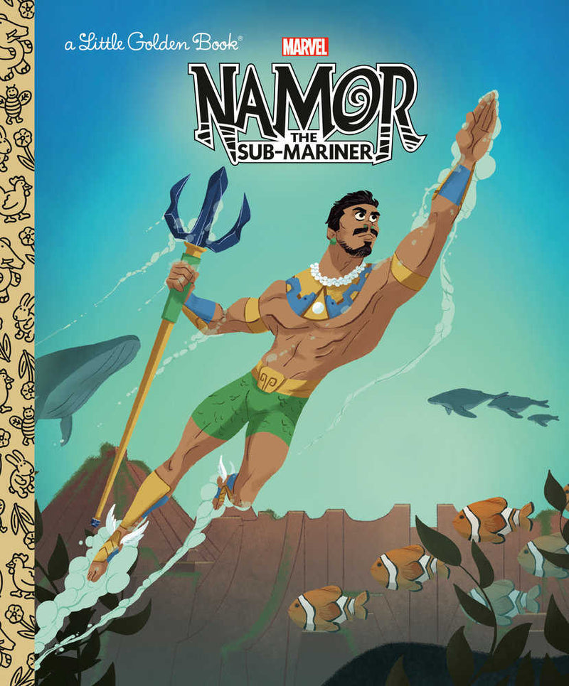 Namor The Sub-Mariner Little Golden Book (Marvel)