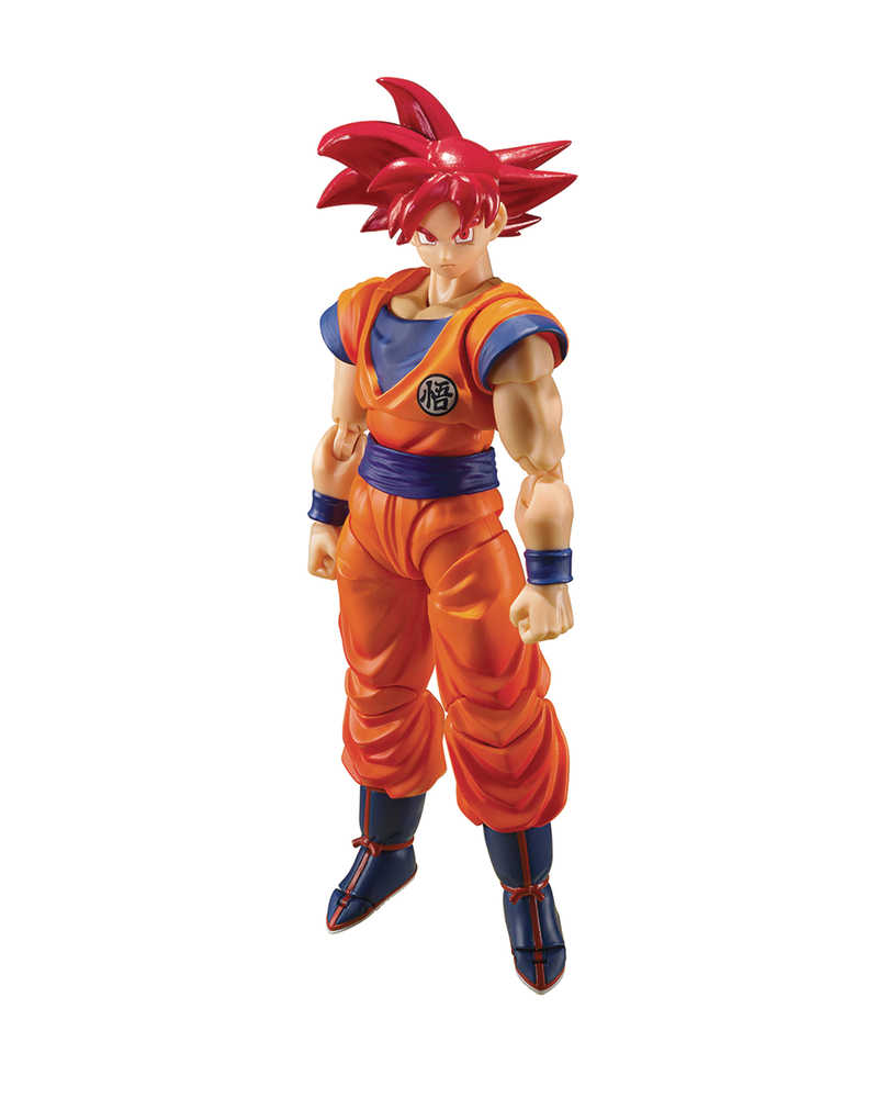 Db Super Ss God Son Goku God Of Virtue S.H.Figuarts Action Figure