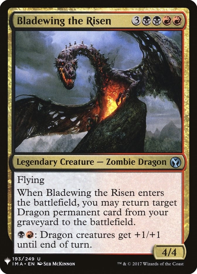 Bladewing the Risen (193) [The List Reprints]