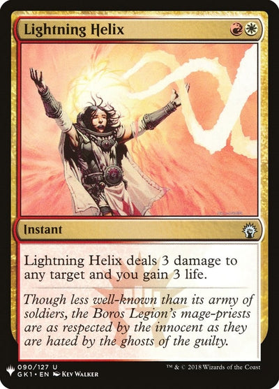 Lightning Helix (90) (The List Reprints)