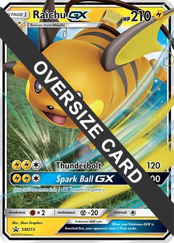 Image for Raichu GX - SM213 (SM213) [Jumbo Cards] - Pokemon