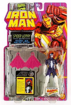 Spider-Woman Action Figure 1994 - Iron Man Animated Series Edition