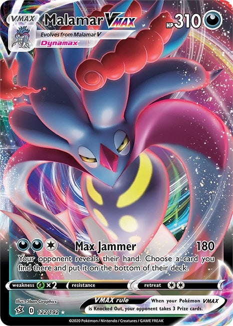 Image for Malamar VMAX (122/192) [SWSH02: Rebel Clash] - Pokemon