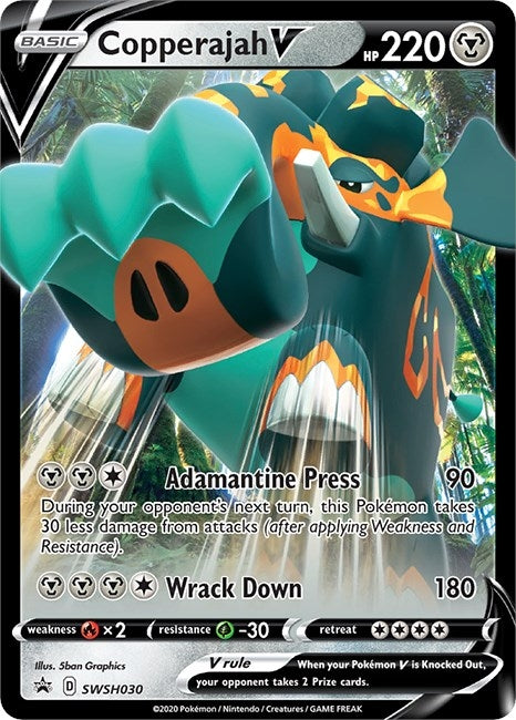 Image for Copperajah V - SWSH030 (SWSH030) [SWSH: Sword & Shield Promo Cards] - Pokemon