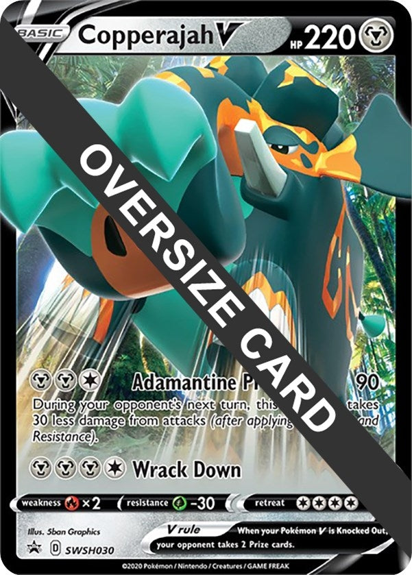 Image for Copperajah V - SWSH030 (SWSH030) [Jumbo Cards] - Pokemon