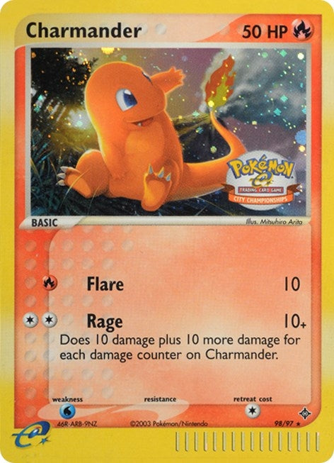 Image for Charmander - 98/97 (City Championships) (098/097) [League & Championship Cards] - Pokemon