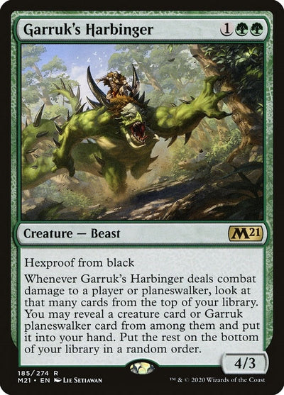 Garruk's Harbinger (185) (Core Set 2021)