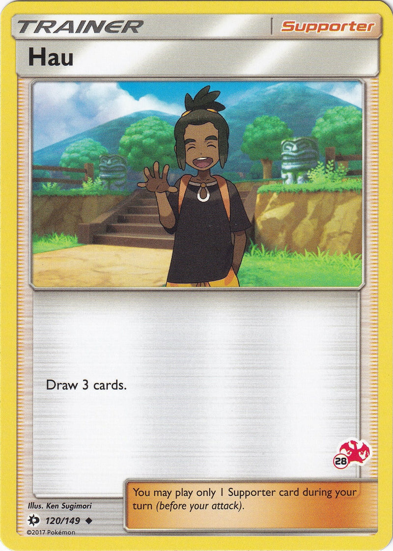 Image for Hau - 120/149 (#28 Charizard Stamped) (120/149) [Battle Academy] - Pokemon